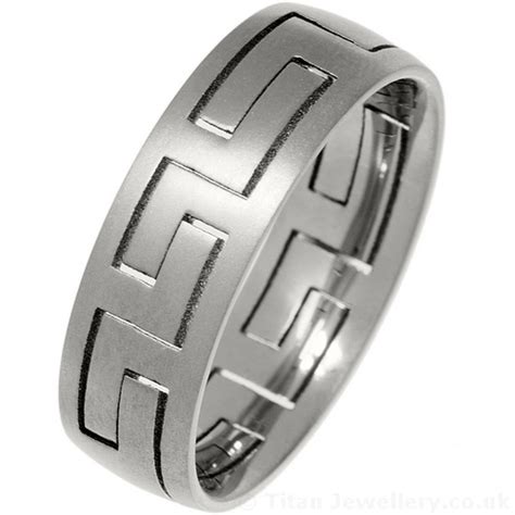 titanium puzzle ring|custom puzzle rings for men.